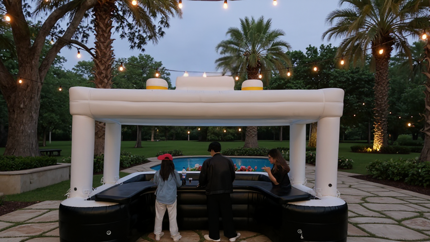 Premium Inflatable Pool Bar
