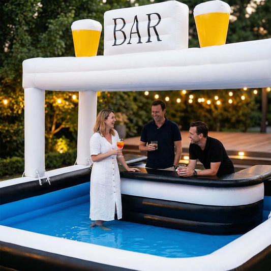 Premium Inflatable Pool Bar